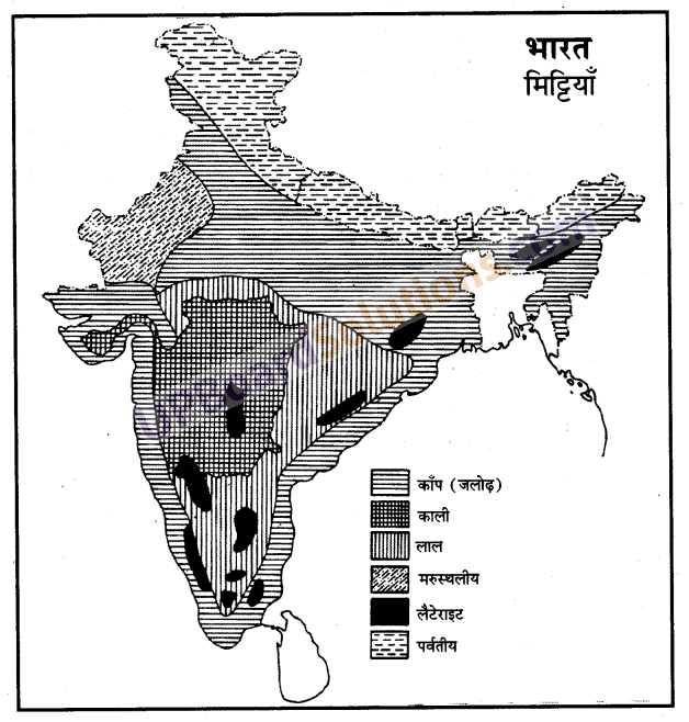 UP Board Solutions for Class 10 Social Science Chapter 15 मानचित्र कार्य 23