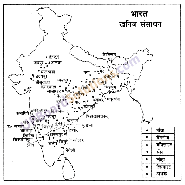 UP Board Solutions for Class 10 Social Science Chapter 15 मानचित्र कार्य 27