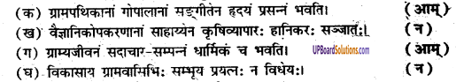 UP Board Solutions for Class 8 Sanskrit Chapter 8 ग्राम्यजीवनम् img-1