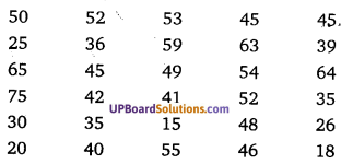 UP Board Solutions for Class 11 Economics Statistics for Economics Chapter 3 Organisation of Data 11