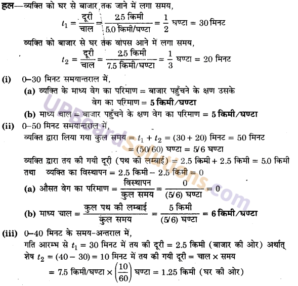 UP Board Solutions for Class 11 Physics Chapter 3 Motion in a Straight Line 17