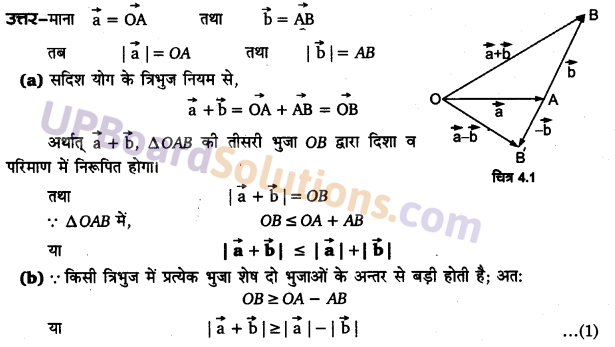 UP Board Solutions for Class 11 Physics Chapter 4 Motion in a plane 2