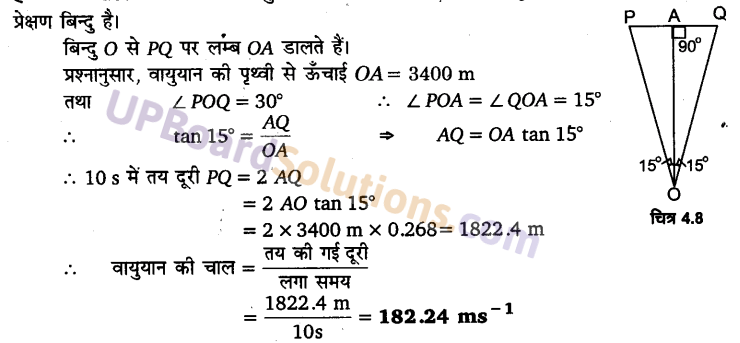 UP Board Solutions for Class 11 Physics Chapter 4 Motion in a plane 31
