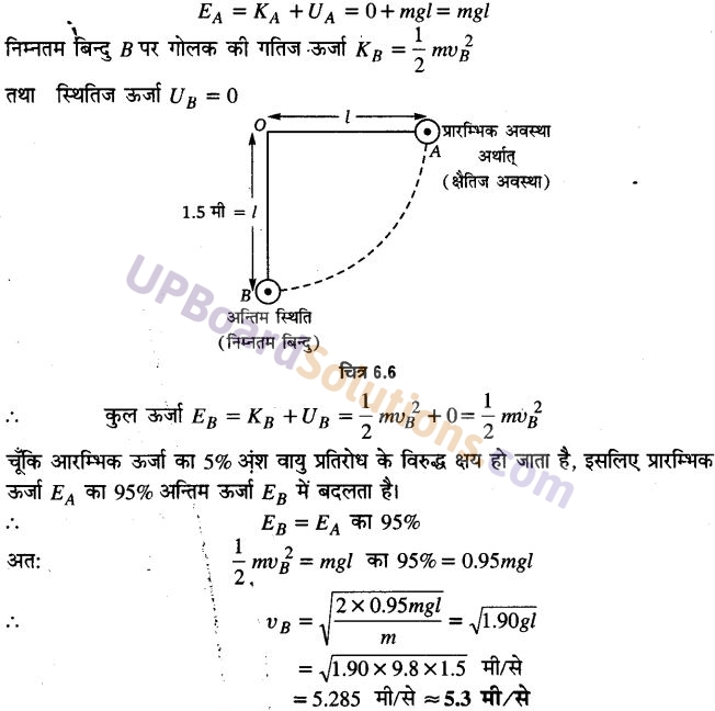 UP Board Solutions for Class 11 Physics Chapter 6 Work Energy and power 21