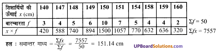 UP Board Solutions for Class 7 Maths Chapter 3 साँख्यिकी 8