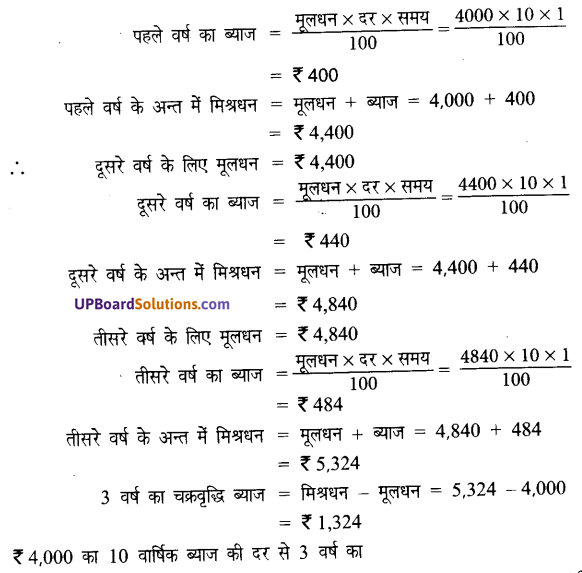 UP Board Solutions for Class 7 Maths Chapter 7 वाणिज्य गणित 57