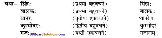 UP Board Solutions for Class 7 Sanskrit chapter 11 सिंह दिलीपयोः संवाद 1