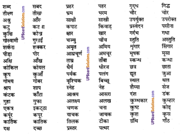 UP Board Solutions for Class 8 Hindi व्याकरण 11