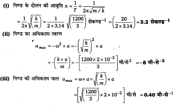 UP Board Solutions for Class 11 Physics Chapter 14 Oscillations 10