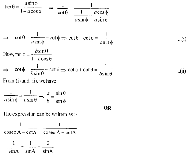 CBSE Sample Papers for Class 10 Maths Paper 10 19