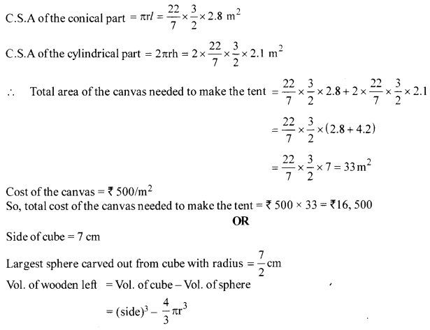 CBSE Sample Papers for Class 10 Maths Paper 10 27