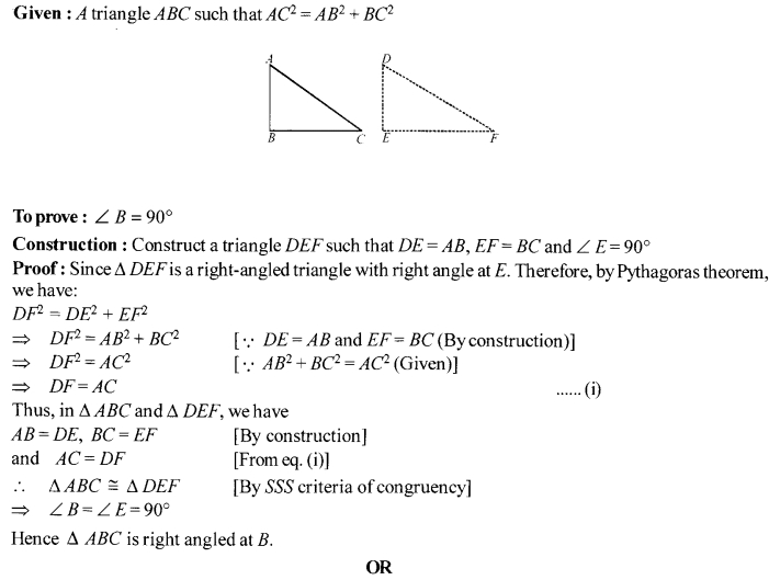 CBSE Sample Papers for Class 10 Maths Paper 10 29