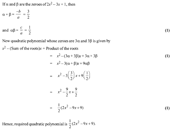 CBSE Sample Papers for Class 10 Maths Paper 9 13