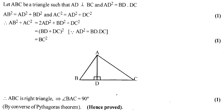 CBSE Sample Papers for Class 10 Maths Paper 9 16