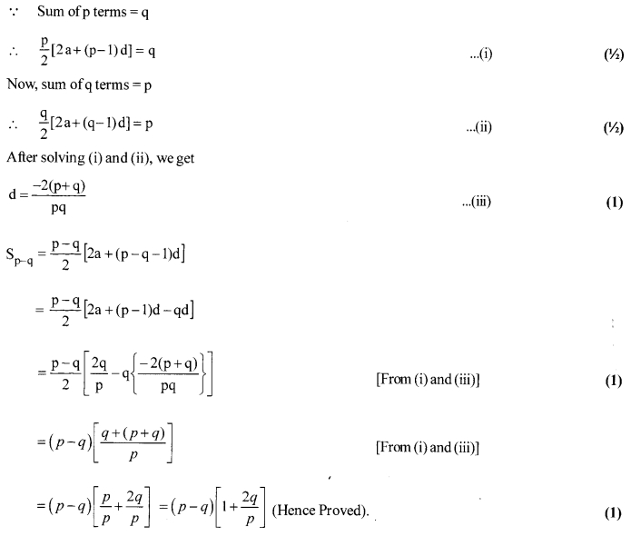 CBSE Sample Papers for Class 10 Maths Paper 9 26
