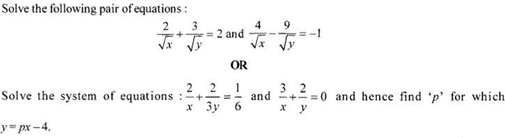 CBSE Sample Papers for Class 10 Maths Paper 9 4