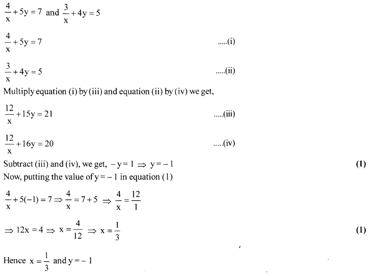 CBSE Sample Papers for Class 10 Maths Paper 9 9