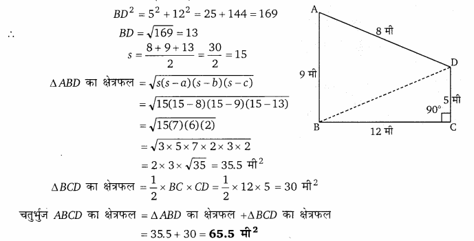 Balaji Class 9 Maths Solutions Chapter 17 Heron's Formula Ex 17.2 Q84