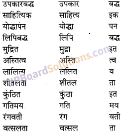 UP Board Solutions for Class 10 Hindi प्रत्यय img-2