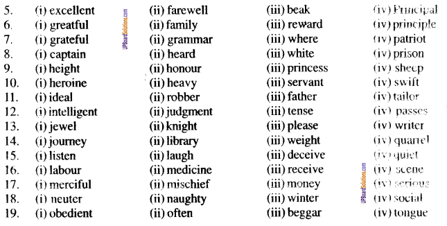 UP Board Solutions for Class 9 English Grammar Chapter 13 Punctuation and Spellings image 3
