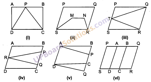 UP Board Solutions for Class 9 Maths Chapter 9 Area of ​​Parallelograms and Triangles img-1