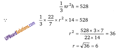Balaji Class 9 Maths Solutions Chapter 19 Surface Area and Volume of a Right Circular Cone and Sphere Ex 19.1