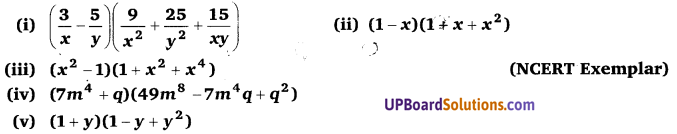 Balaji Class 9 Maths Solutions Chapter 4 Algebraic Identities Ex 4.4