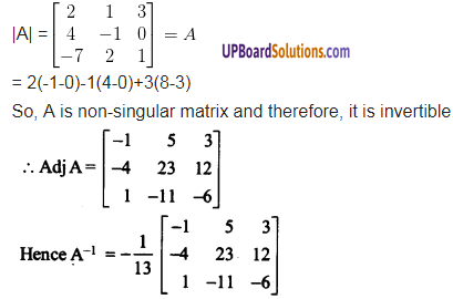 UP Board Solutions for Class 12 Maths Chapter 4 Determinants image 93