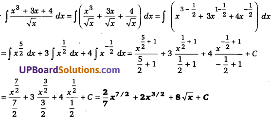 UP Board Solutions for Class 12 Maths Chapter 7 Integrals image 16