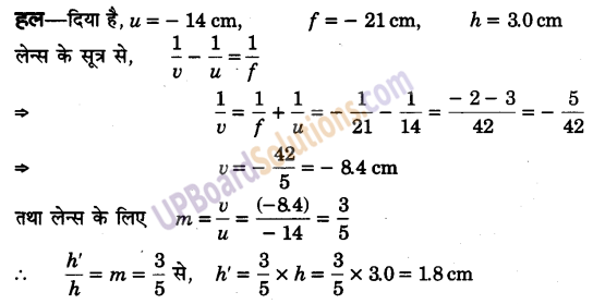 UP Board Solutions for Class 12 Physics Chapter 9 Ray Optics and Optical Instruments