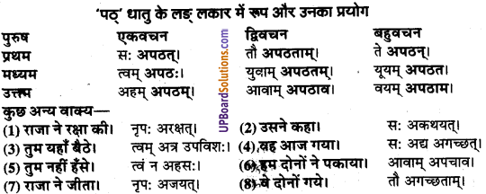 UP Board Solutions for Class 9 Sanskrit Chapter 8 हिन्दी वाक्यों का संस्कृत में अनुवाद 