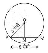 Balaji Class 9 Maths Solutions Chapter 15 Circle Ex 15.1 Q8