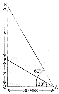 Balaji Class 10 Maths Solutions Chapter 11 Height and Distance Ex 11.2 22