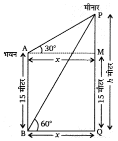 Balaji Class 10 Maths Solutions Chapter 11 Height and Distance Ex 11.2 39