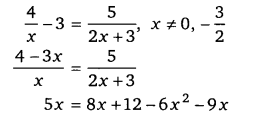 Balaji Class 10 Maths Solutions Chapter 4 Quadratic Equations Ex 4.1 9