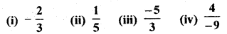 RBSE Solutions for Class 7 Maths Chapter 4 परिमेय संख्याएँ Ex 4.1 img 1