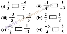 RBSE Solutions for Class 7 Maths Chapter 4 परिमेय संख्याएँ Ex 4.1 img 12