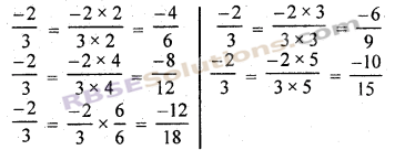 RBSE Solutions for Class 7 Maths Chapter 4 परिमेय संख्याएँ Ex 4.1 img 2