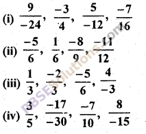 RBSE Solutions for Class 7 Maths Chapter 4 परिमेय संख्याएँ Ex 4.1 img 38