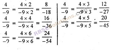 RBSE Solutions for Class 7 Maths Chapter 4 परिमेय संख्याएँ Ex 4.1 img 4