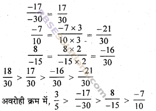 RBSE Solutions for Class 7 Maths Chapter 4 परिमेय संख्याएँ Ex 4.1 img 43