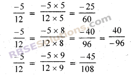 RBSE Solutions for Class 7 Maths Chapter 4 परिमेय संख्याएँ Ex 4.1 img 5