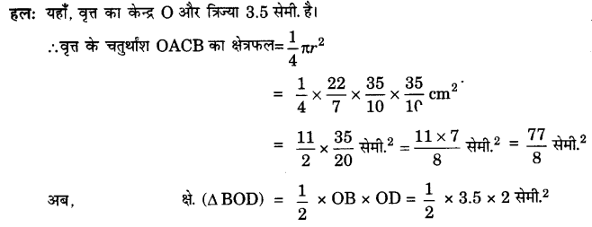 UP Board Solutions for Class 10 Maths Chapter 12 Areas Related to Circles page 257 12.1