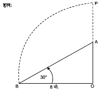 UP Board Solutions for Class 10 Maths Chapter 9 Some Applications of Trigonometry 2