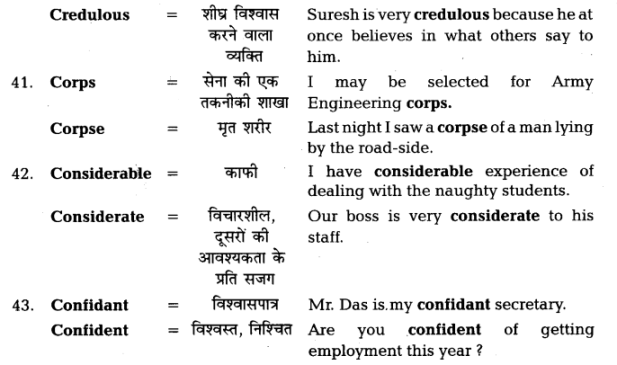 UP Board Solutions for Class 11 English Vocabulary Chapter 7 Homophones img 10