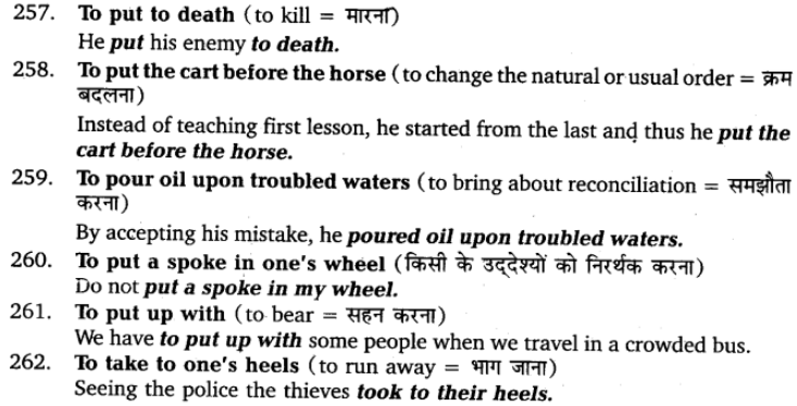 UP Board Solutions for Class 11 English Vocabulary Chapter 9 Idioms and Phrases img 48