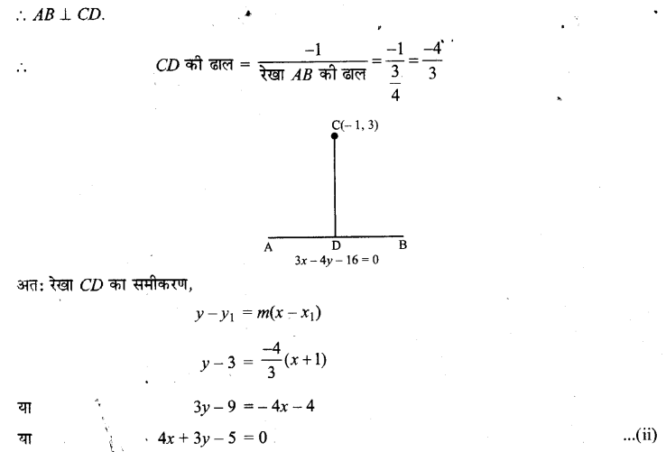 UP Board Solutions for Class 11 Maths Chapter 10 Straight Lines 10.3 14.1