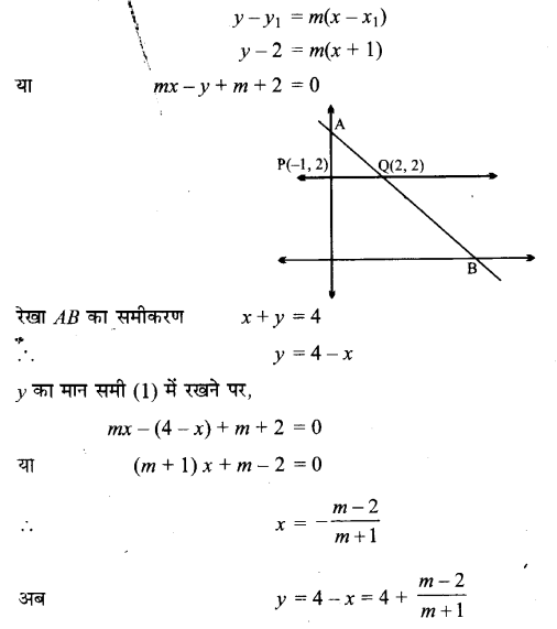 UP Board Solutions for Class 11 Maths Chapter 10 Straight Lines 16