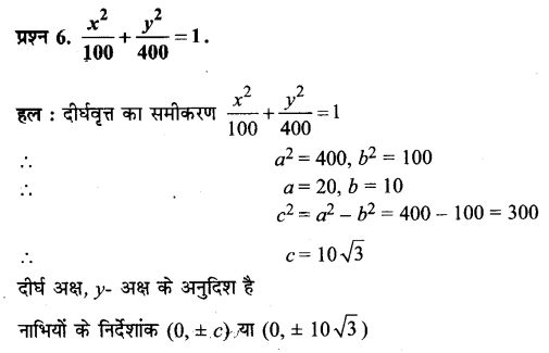 UP Board Solutions for Class 11 Maths Chapter 11 Conic Sections 11.3 6