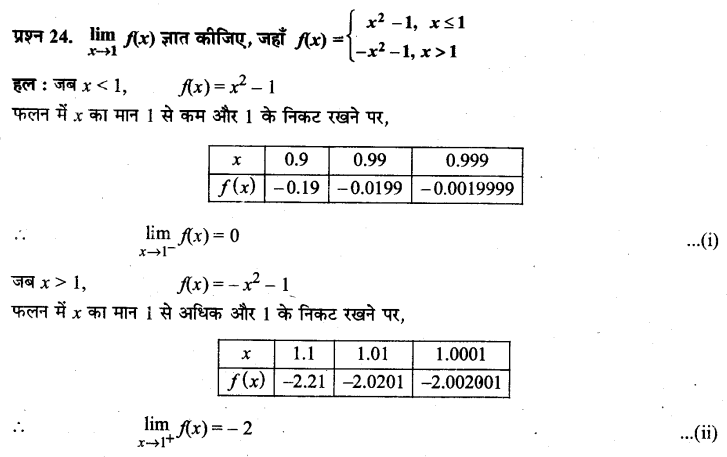 UP Board Solutions for Class 11 Maths Chapter 13 Limits and Derivatives 13.1 24